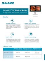 BriteMED Medical Touch Monitor MMS-21CT - 1