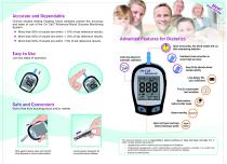 On Call® Advanced Blood Glucose Monitoring System - For professional, and self testing use. - 2