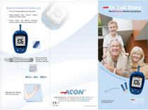 On Call® Sharp Blood Glucose Monitoring System - For self testing and professional use. - 1