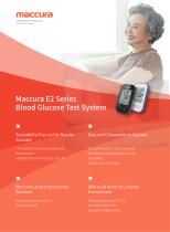 Maccura E2 Series Blood Glucose Test System