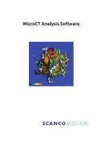 MicroCT Analysis Software - 1