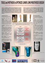 "Tools and Methods to Optimize Lower Limb Prosthesis Design" XVII INGEGRAF, Anno 2005.