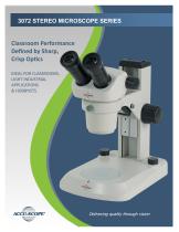 3072 STEREO MICROSCOPE SERIES - 1