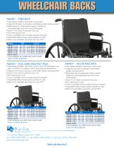 Amara Wheelchair Backs - 2