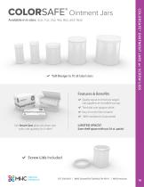 ColorSafe® Vials, Ovals & Ointment Jars-17