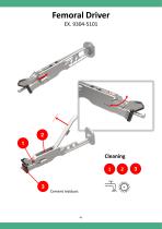 KNEE Instrument Disassembly and Specific Cleaning Manual - 13