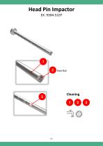 KNEE Instrument Disassembly and Specific Cleaning Manual - 20