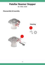 KNEE Instrument Disassembly and Specific Cleaning Manual - 27