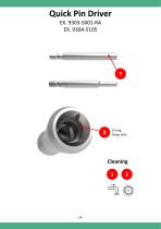 KNEE Instrument Disassembly and Specific Cleaning Manual - 33