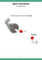 KNEE Instrument Disassembly and Specific Cleaning Manual - 34