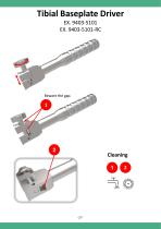 KNEE Instrument Disassembly and Specific Cleaning Manual - 36