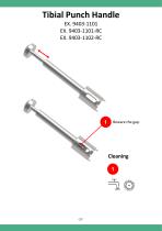 KNEE Instrument Disassembly and Specific Cleaning Manual - 46