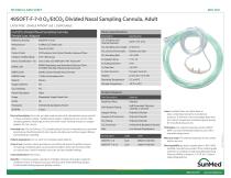 49SOFT-F-7-0 O₂/EtCO₂ Divided Nasal Sampling Cannula, Adult-1