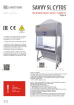 MICROBIOLOGICAL SAFETY CABINETS Class II-10