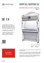 MICROBIOLOGICAL SAFETY CABINETS Class II-12