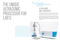 ULTRASONIC PROCESSOR FOR LAB’S-3