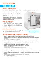 De Lama - DLDR Series - Hot air static dryers DLDR type - 2
