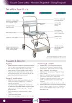 Shower Chair - Shower Commode Range - Juvo Solutions - PDF Catalogs ...