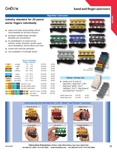 hand and finger exercisers