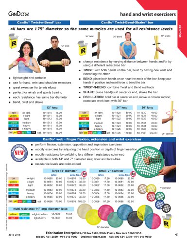 hand and wrist exercisers