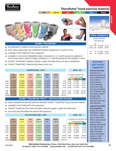 TheraPutty® hand exercise material