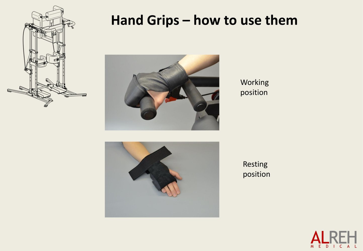 Hand Grips &ndash; how to use them   - ALREH Medical Sp.z o.o.