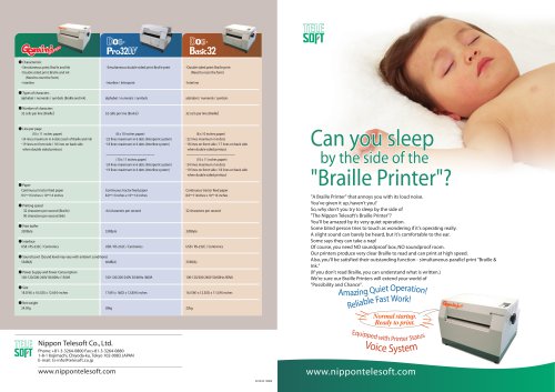 Printer Pamphlet