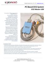 PC Based ECG System ECG Master USB-1