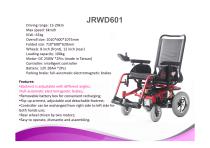 Electric wheelchair Jerry Medical catalog-9
