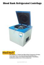 Blood Bank Refrigerated centrifuge - 1