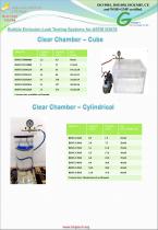 Bubble Emission Leak Testing Systems for ASTM D3078 - 2