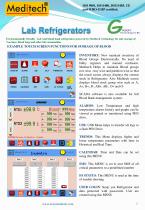 Laboratory Refrigerator Touch Screen - 7