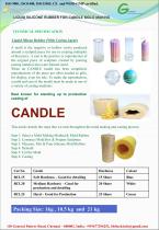 Liquid Silicone Resin for Candle Mold Making - 1