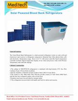 Solar Powered Blood Bank Refrigerators - 1