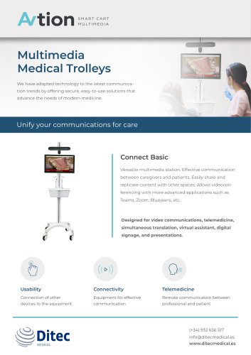 Multimedia Medical Trolleys