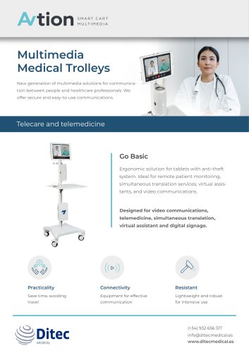 Multimedia Medical Trolleys