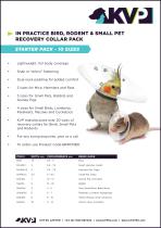 IN PRACTICE BIRD, RODENT & SMALL PET RECOVERY COLLAR PACK - 1