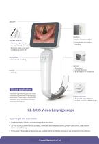 Vedio Laryngoscope+KL-1035 