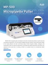 MP-500 Micropipette Electrode puller - 1