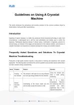 RWD Guidelines on Using A Cryostat Machine - 1