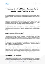 RWD Heating Mode of Water-Jacketed and Air-Jacketed CO2 Incubator