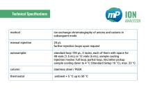 IONUS - Ion Chromatography System - 10