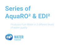 Water Purification System AquaRO² & EDI-1