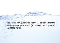 Water Purification System AquaRO² & EDI-2