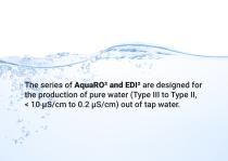 Water Purification System AquaRO² & EDI-2