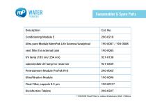 Water Purification System Aquinity² E35/70-11