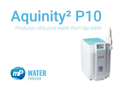 Water Purification System Aquinity&sup2; P10