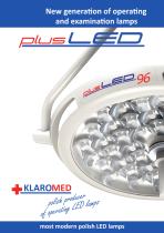 plusLED Operating and Examination Lamps