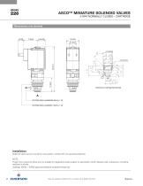 SERIES ASCO™ MINIATURE SOLENOID VALVES 226 - 2