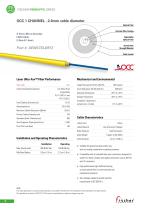 Fischer FiberOptic Series – Cable Specifications-8